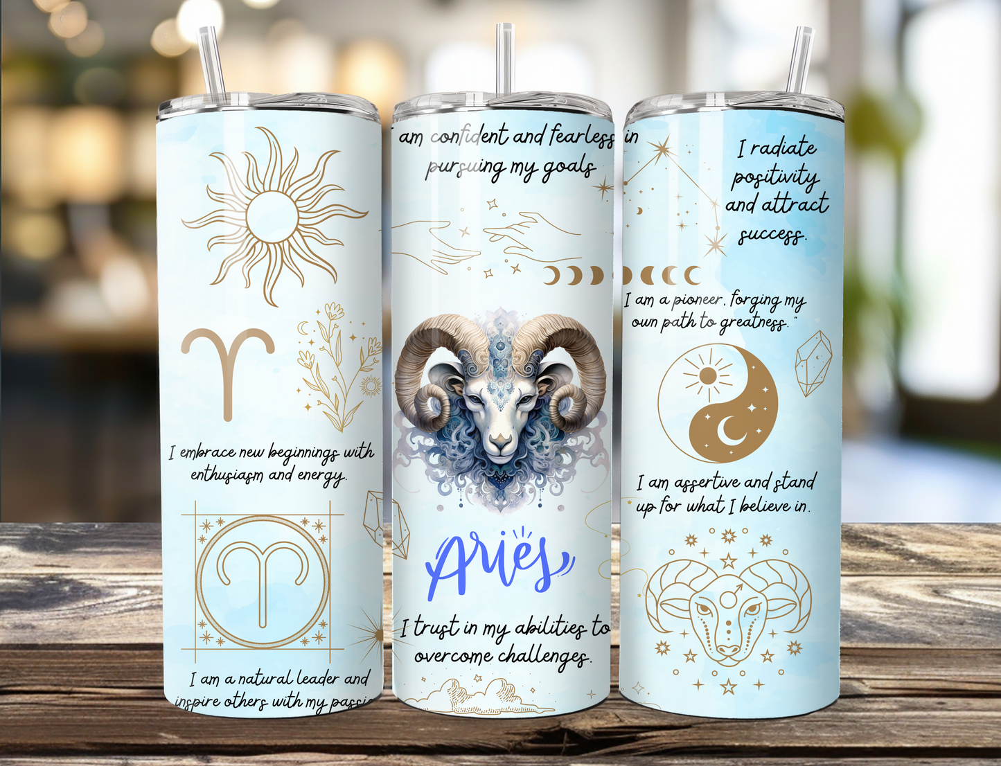 Zodiac Signs 20oz Tumbler