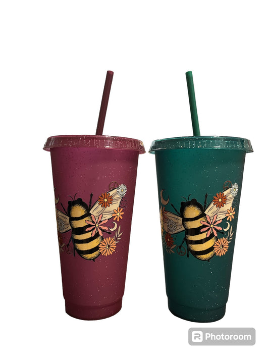 24oz Bee Cup