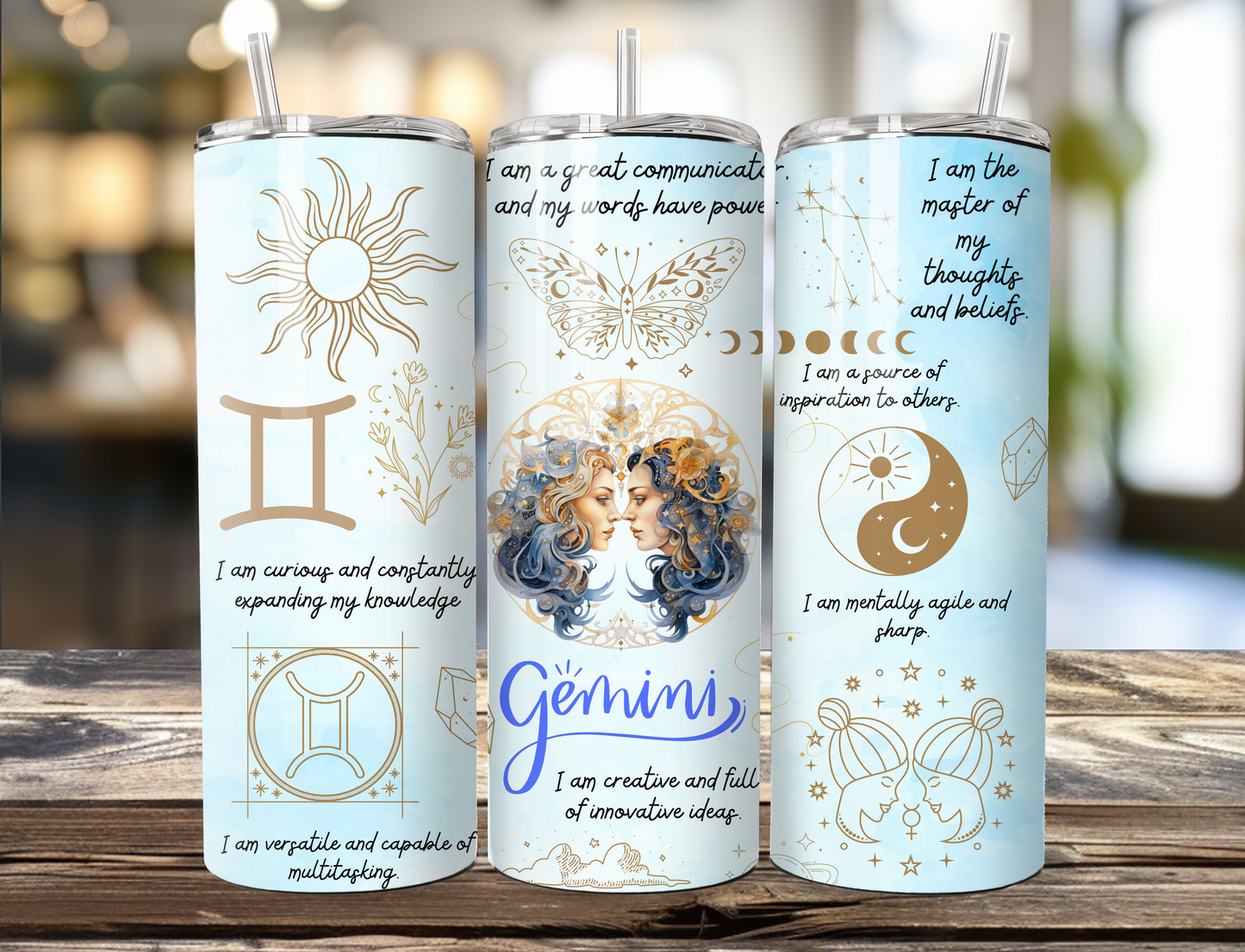 Zodiac Signs 20oz Tumbler