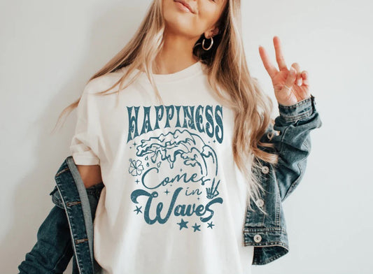 Happiness Comes In Waves