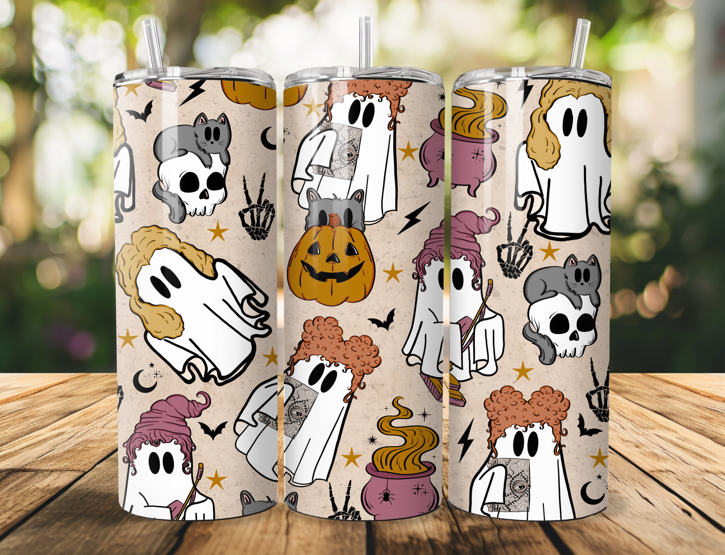 Hocus Pocus Ghost 20oz Tumbler