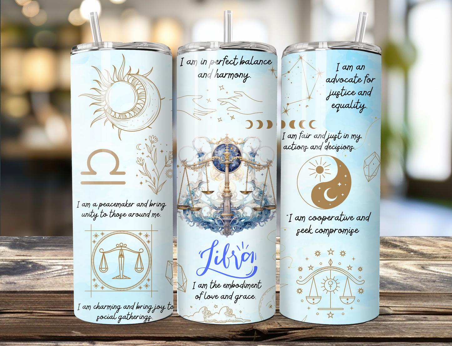 Zodiac Signs 20oz Tumbler