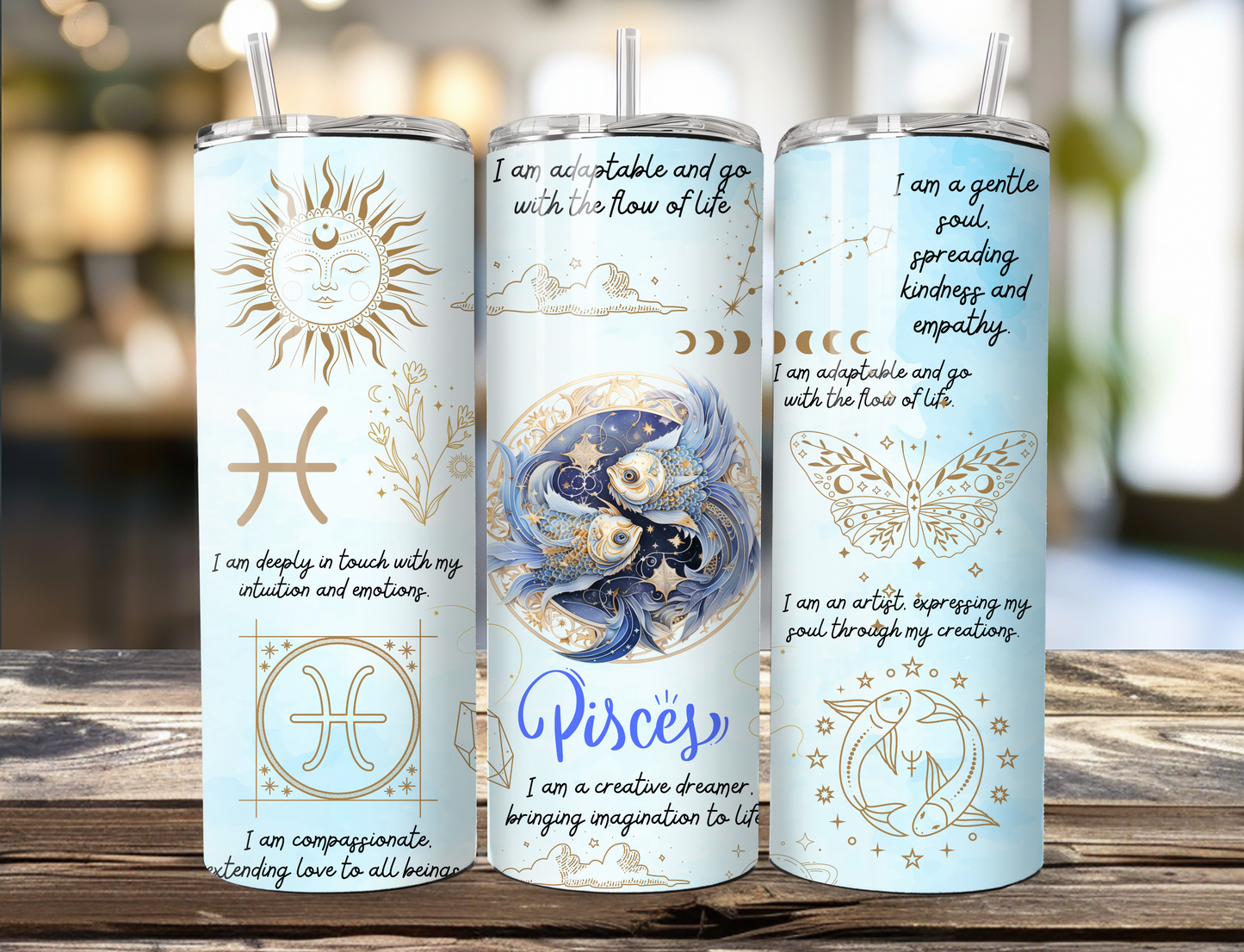 Zodiac Signs 20oz Tumbler